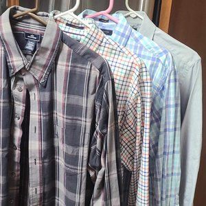 $6.75 a SHIRT!! 4 Men's Name Brand Dress Shirts Sz 16 - 16.5